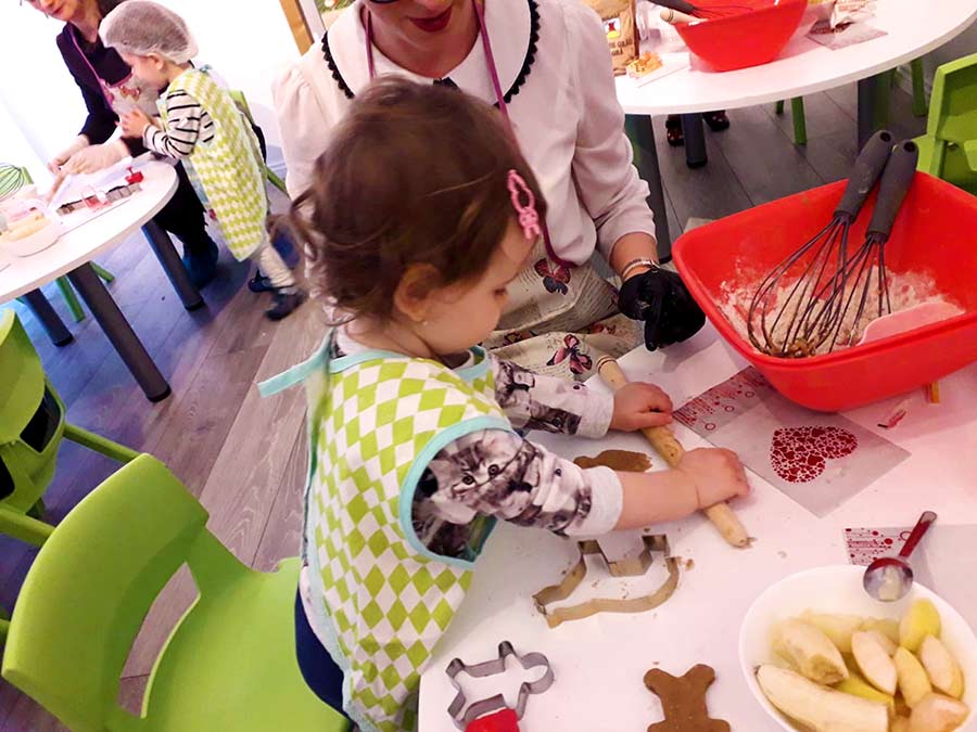 workshop pentru parinti si copii la cresa